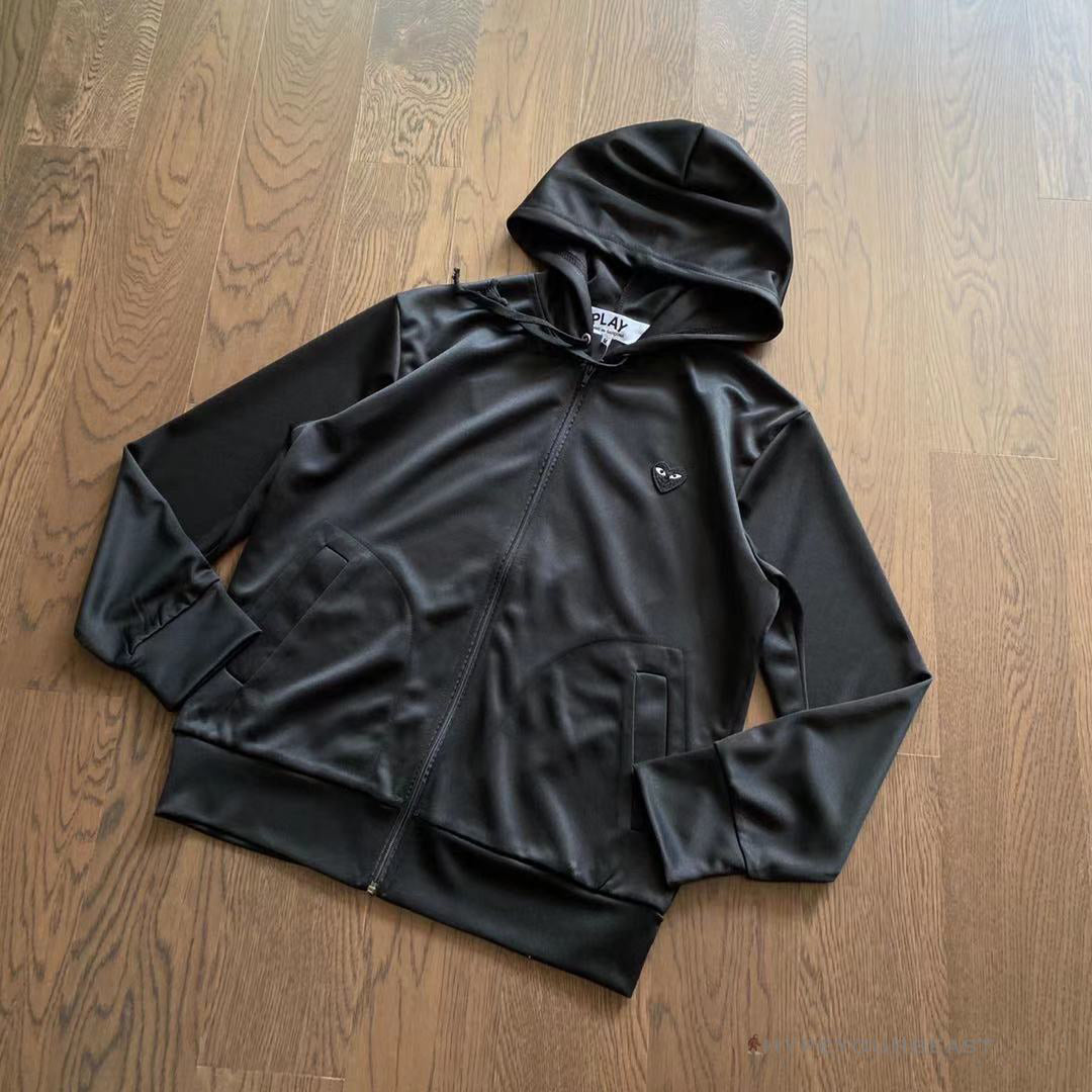 CDG Hoodie Black