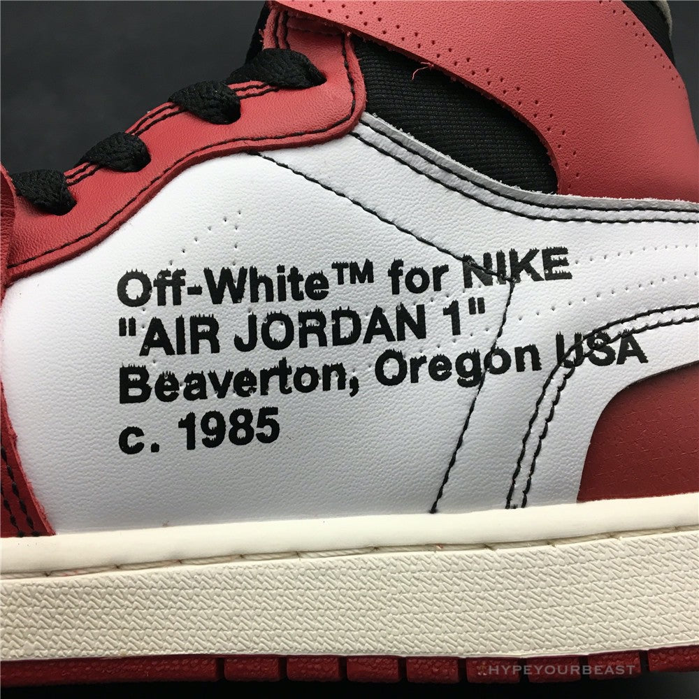 The Ten: Off White X Jordan 1 "Chicago"