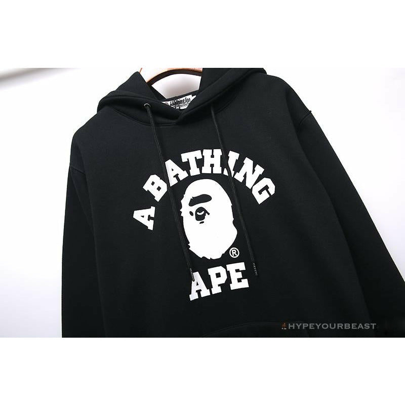 BAPE x Bathing Ape Head Hoodie 'BLACK'