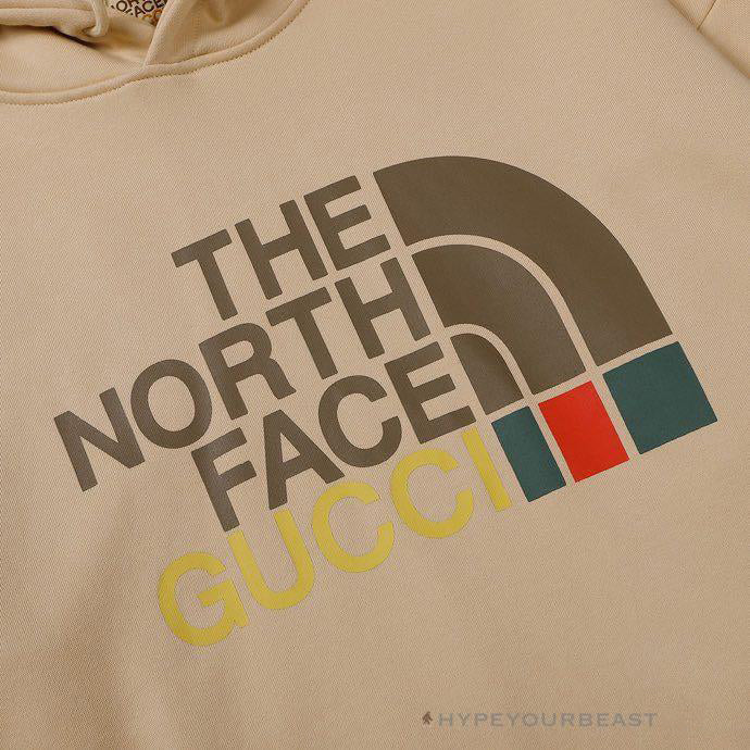 GC X TNF Hoodie Brown