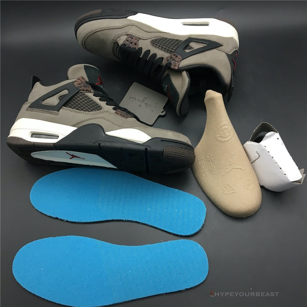 Travis Scott X Air Jordan 4 Dark Mocha