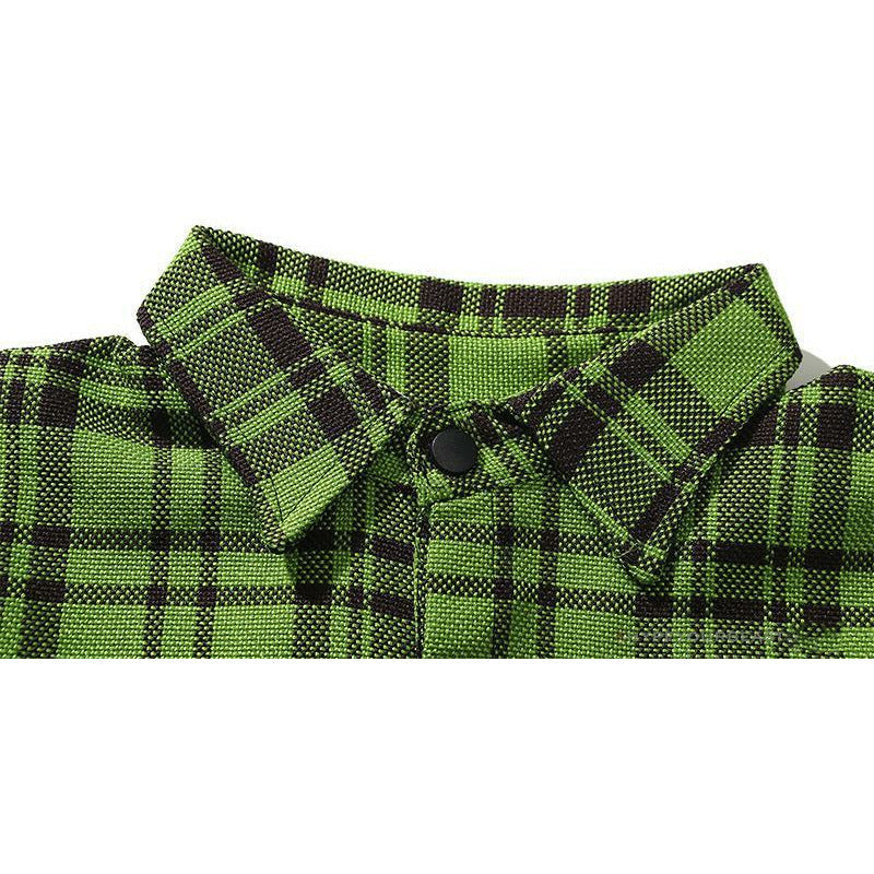 PA Shirt Flannel Green