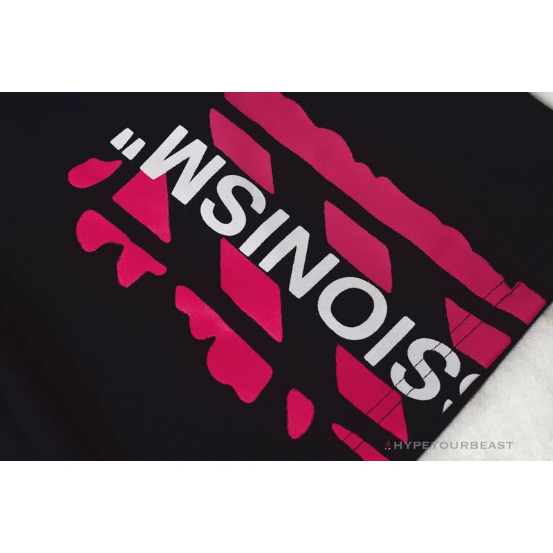 OFF-WHITE 99 x Pink Arrow Shorts 'BLACK'