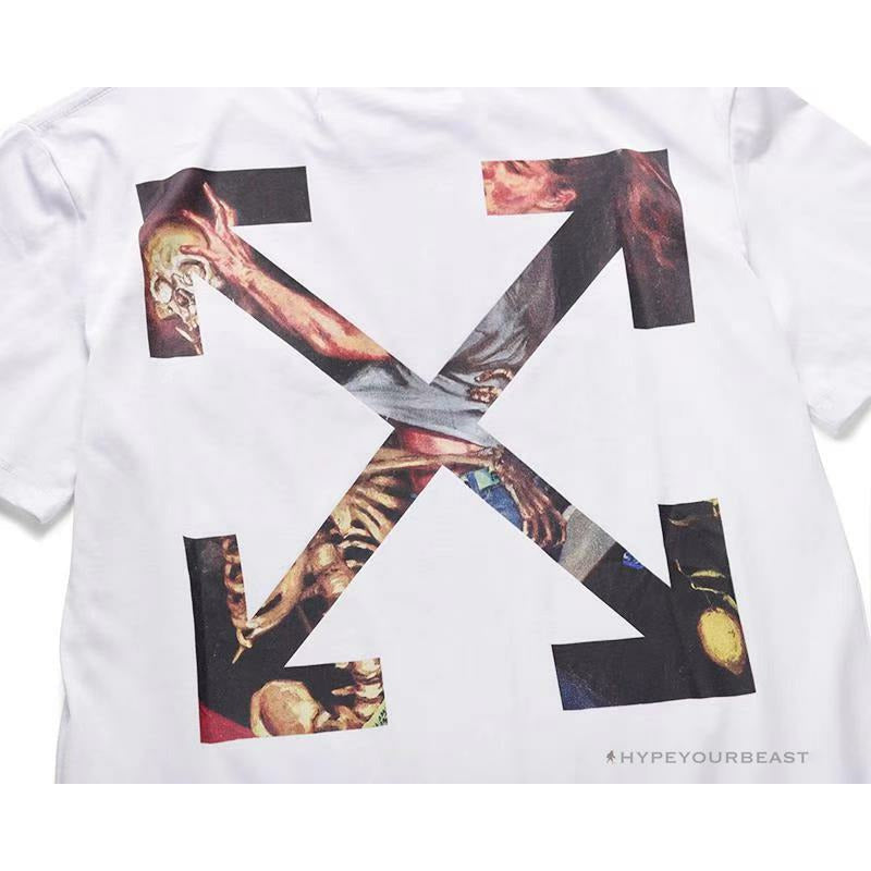 OFF-WHITE Skull Tee Shirt 'WHITE'