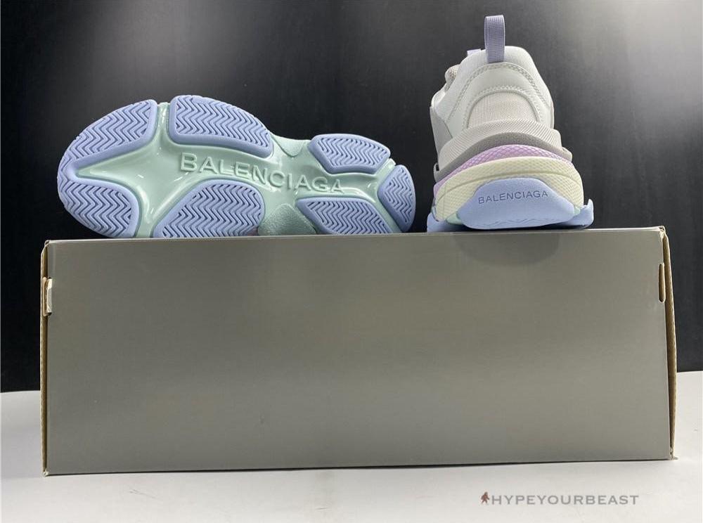 BCG Triple S Grey / Pink