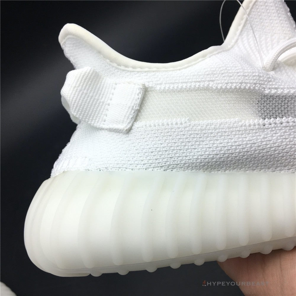 Adidas Yeezy Boost 350 V2 White / White Translucent Stripe