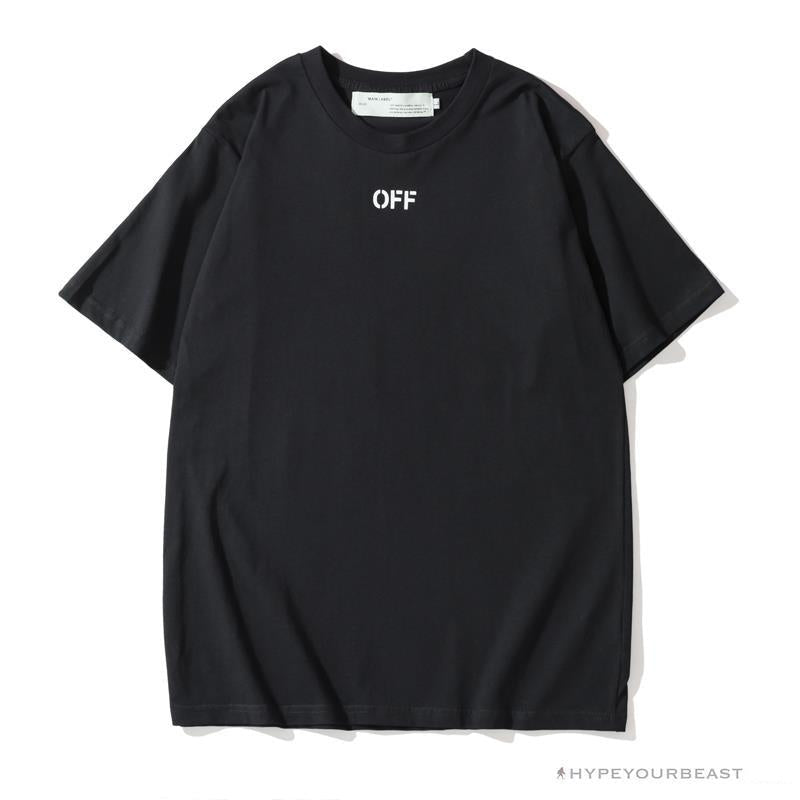 OFF-WHITE Flower Edition Tee Shirt 'BLACK'