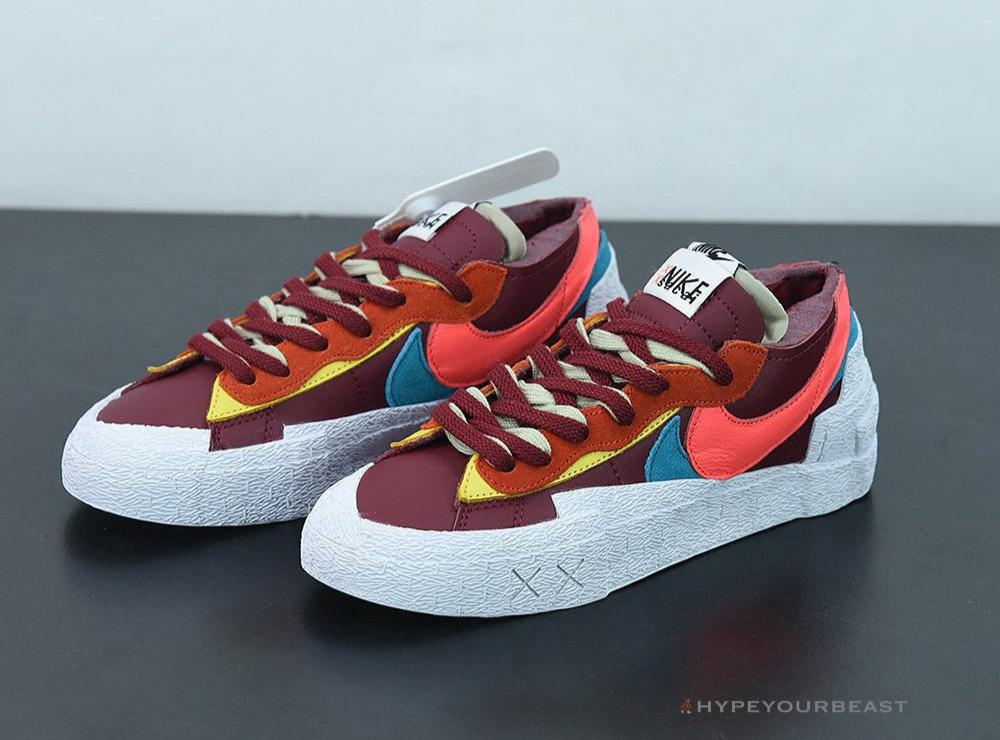Nike Blazer Low Sacai KAWS Red