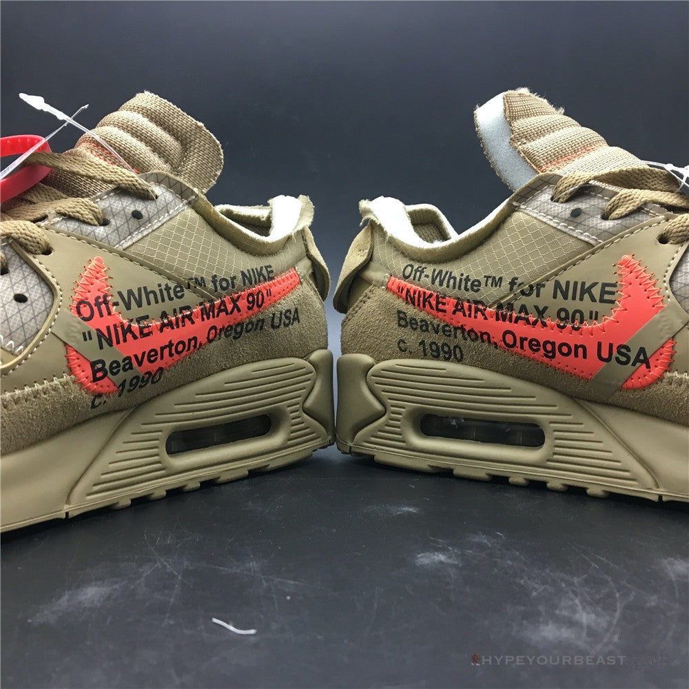 Off White x Nike Air Max 90 "Desert Ore"