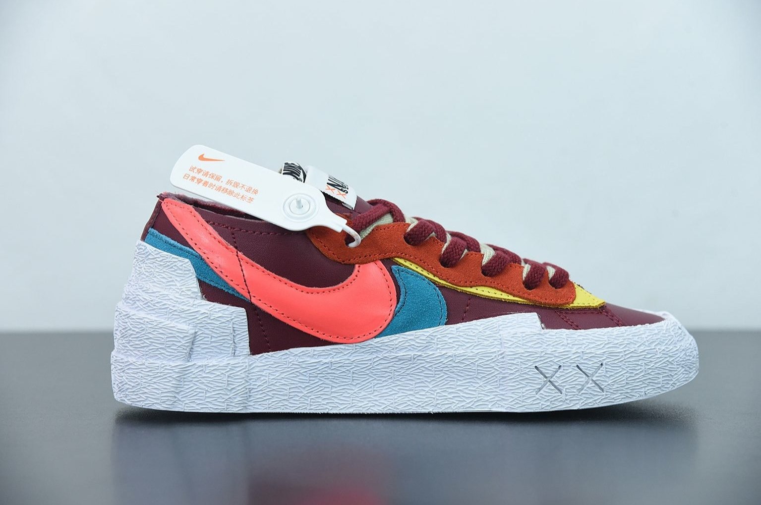 Nike Blazer Low Sacai KAWS Red