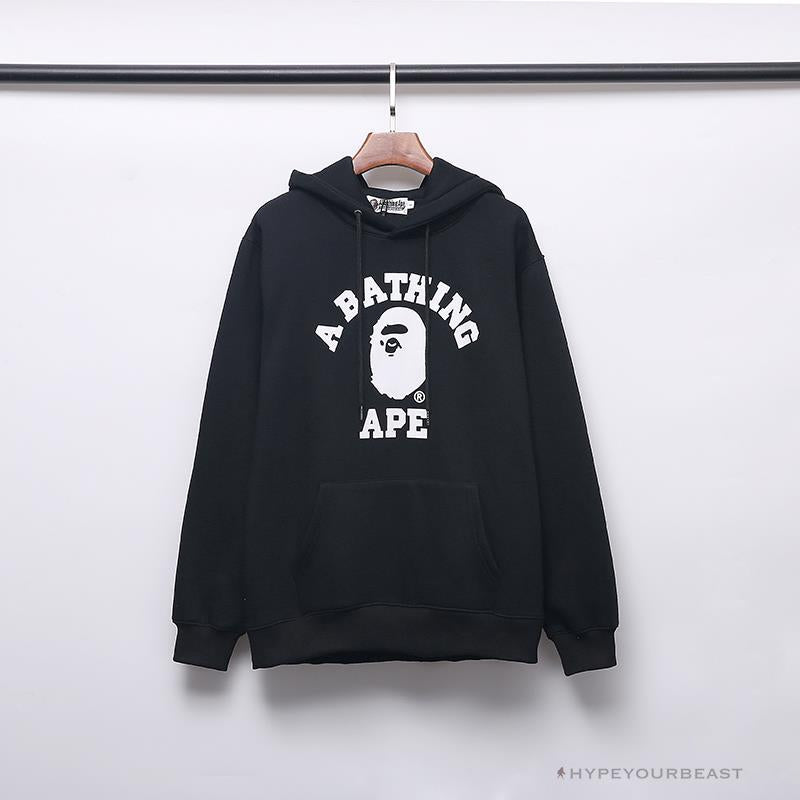 BAPE x Bathing Ape Head Hoodie 'BLACK'
