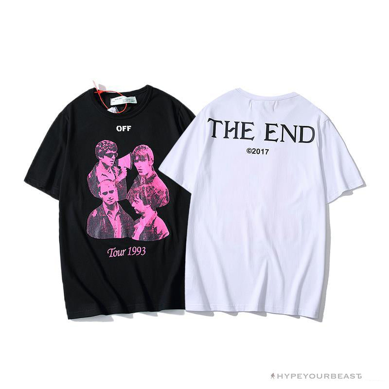 OFF-WHITE CO VIRGIL ABLOH Portrait Tee Shirt 'WHITE'