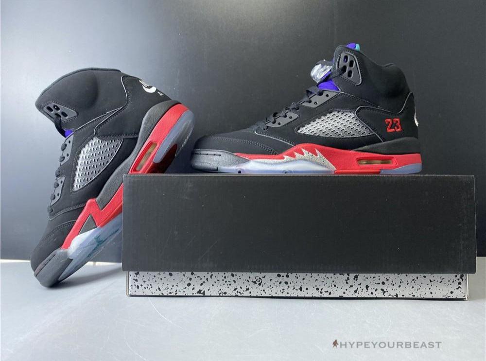 Air Jordan 5 'Grape Fire Red'