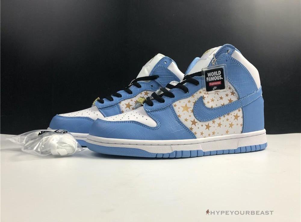 Nike Dunk High Pro SB Supreme Blue Stars