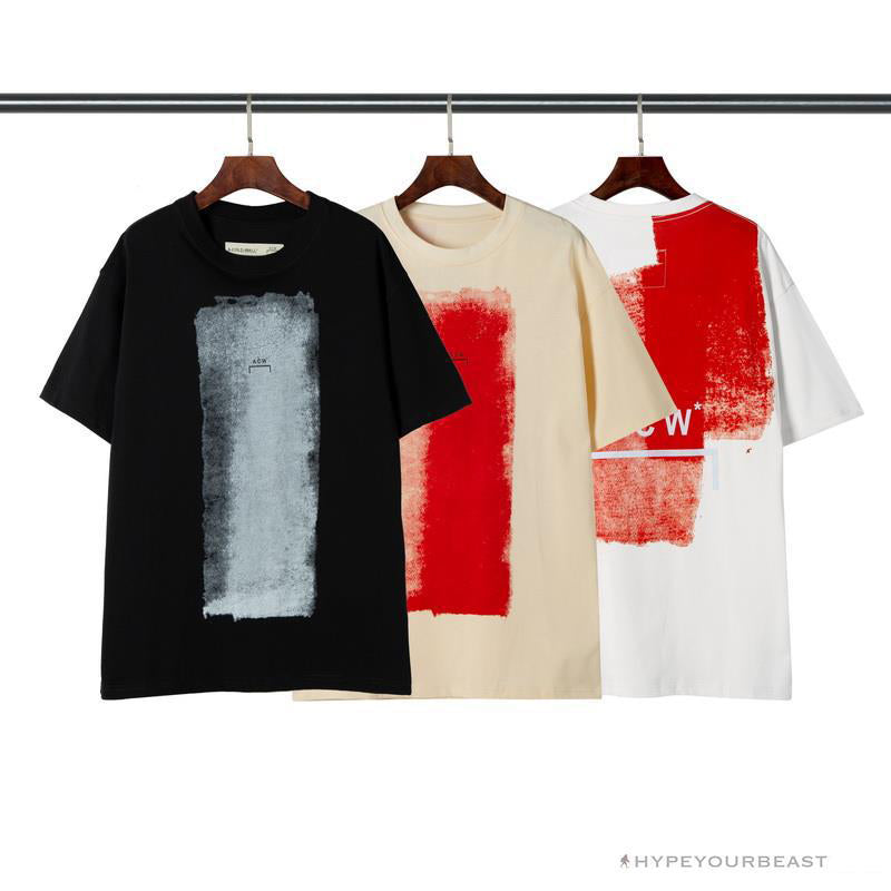 OFF-WHITE ACW Digital Print Tee Shirt 'BEIGE'