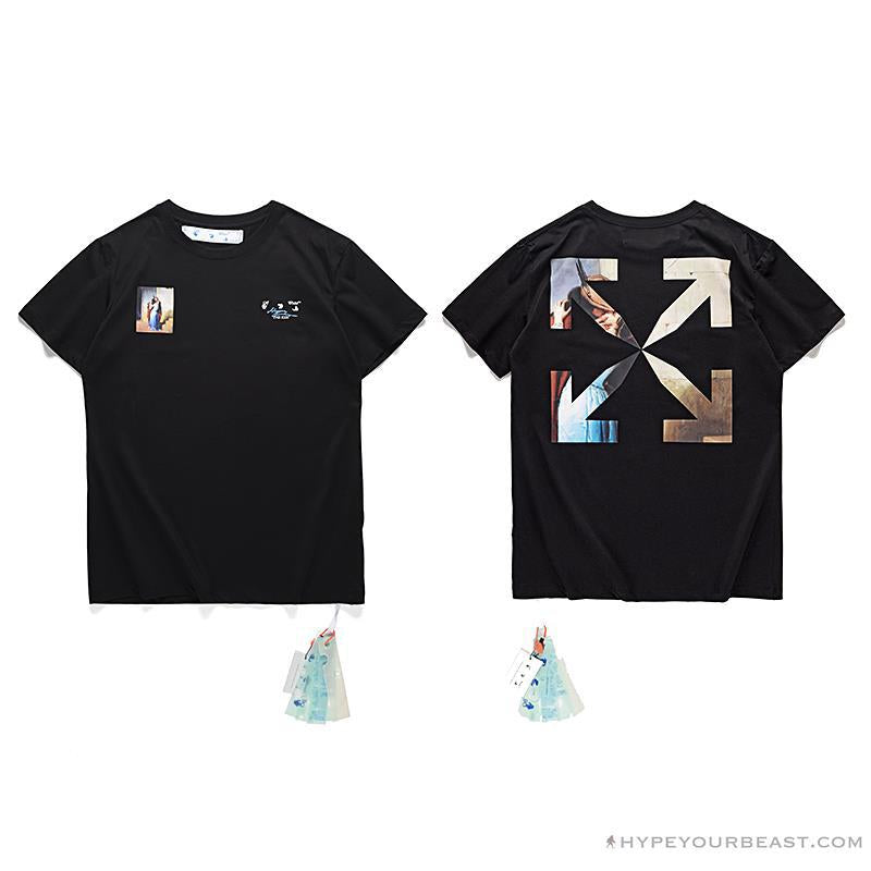 OFF-WHITE The Kiss Tee Shirt 'BLACK'