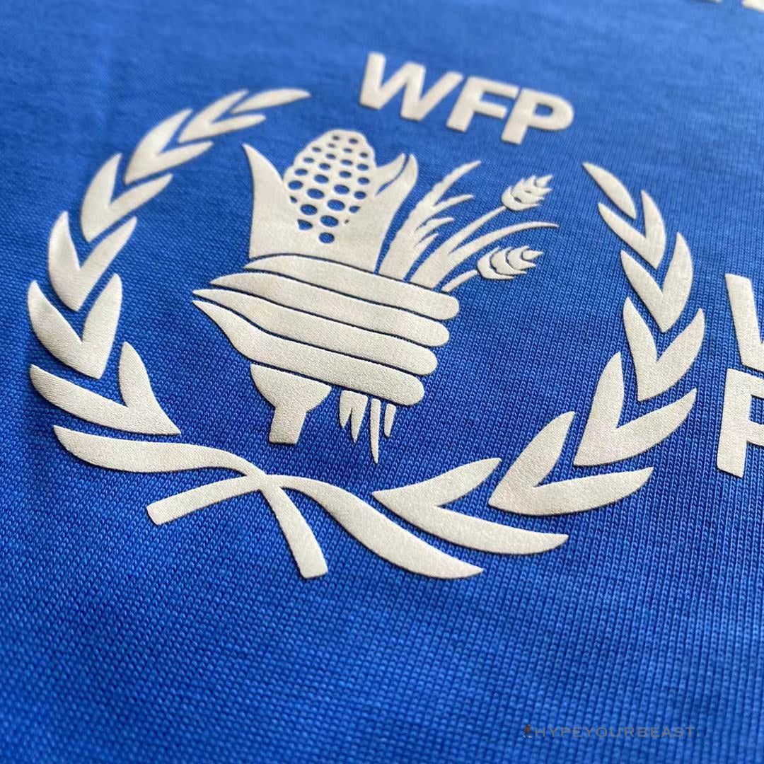 BCG Support Word Food Programme Tee Shirt Blue