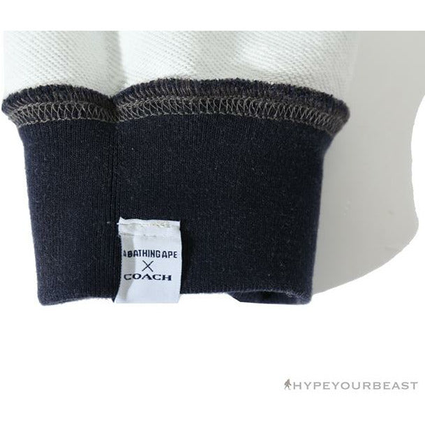 BAPE x COACH Co-Branded Dark-Blue Hoodie