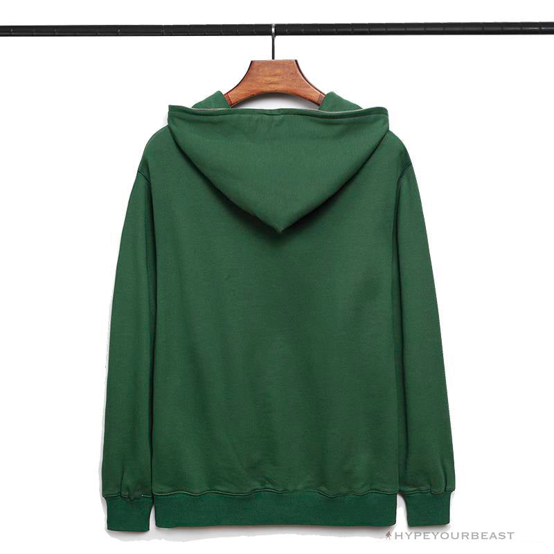BAPE Classic Ape Head Hoodie 'GREEN'