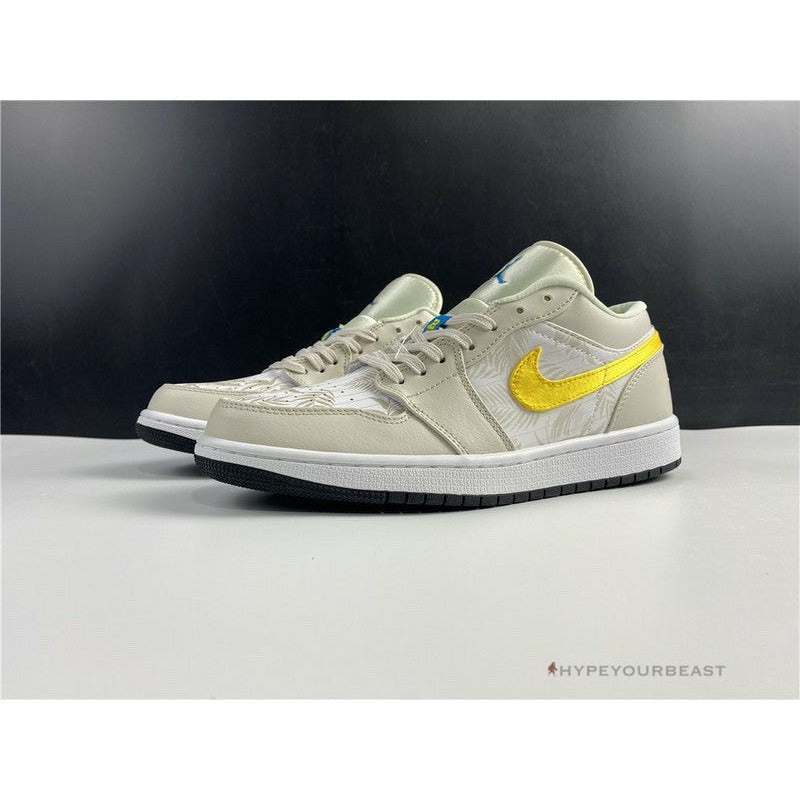 Air Jordan 1 Low 'Palm Tree Beige Yellow'
