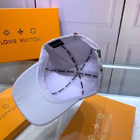Supreme Hat White