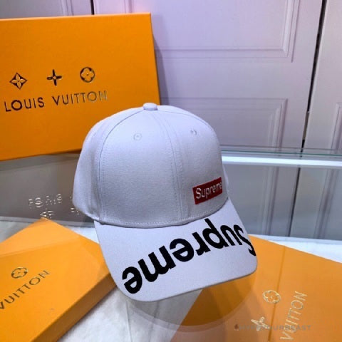 Supreme Hat White