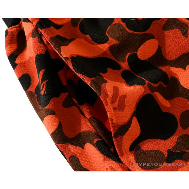 BAPE x XO Co-Branded Camouflage Pants 'RED'