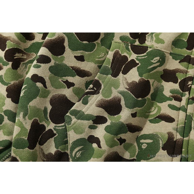 BAPE Chinese Style Ink Camouflage 10th Anniversary Limited Hoodie 'GREEN'
