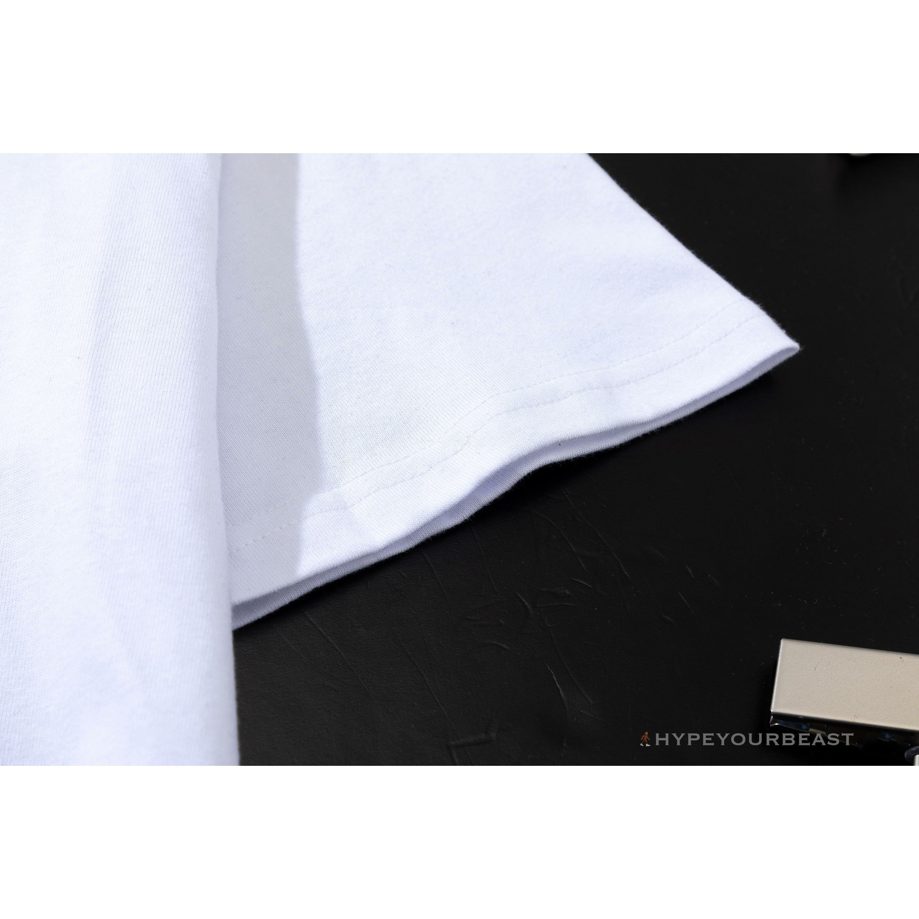 OFF-WHITE Sea Blue Cross Arrow Tee Shirt 'WHITE'