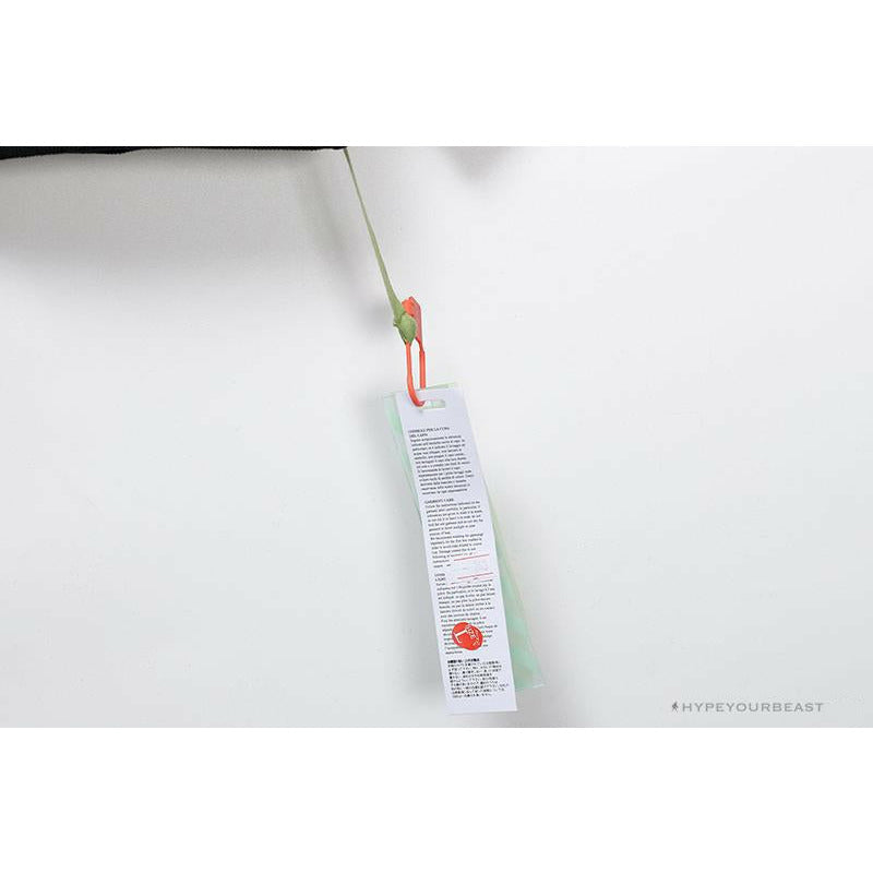 OFF-WHITE New Madonna Painting Cotton Terry Long Sleeve Shirt 'BLACK'