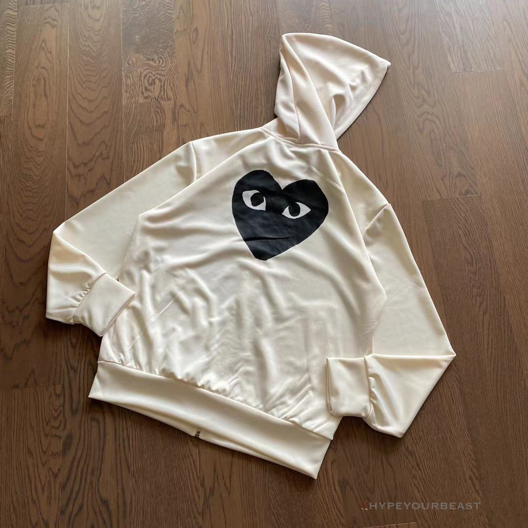 CDG Hoodie Cream