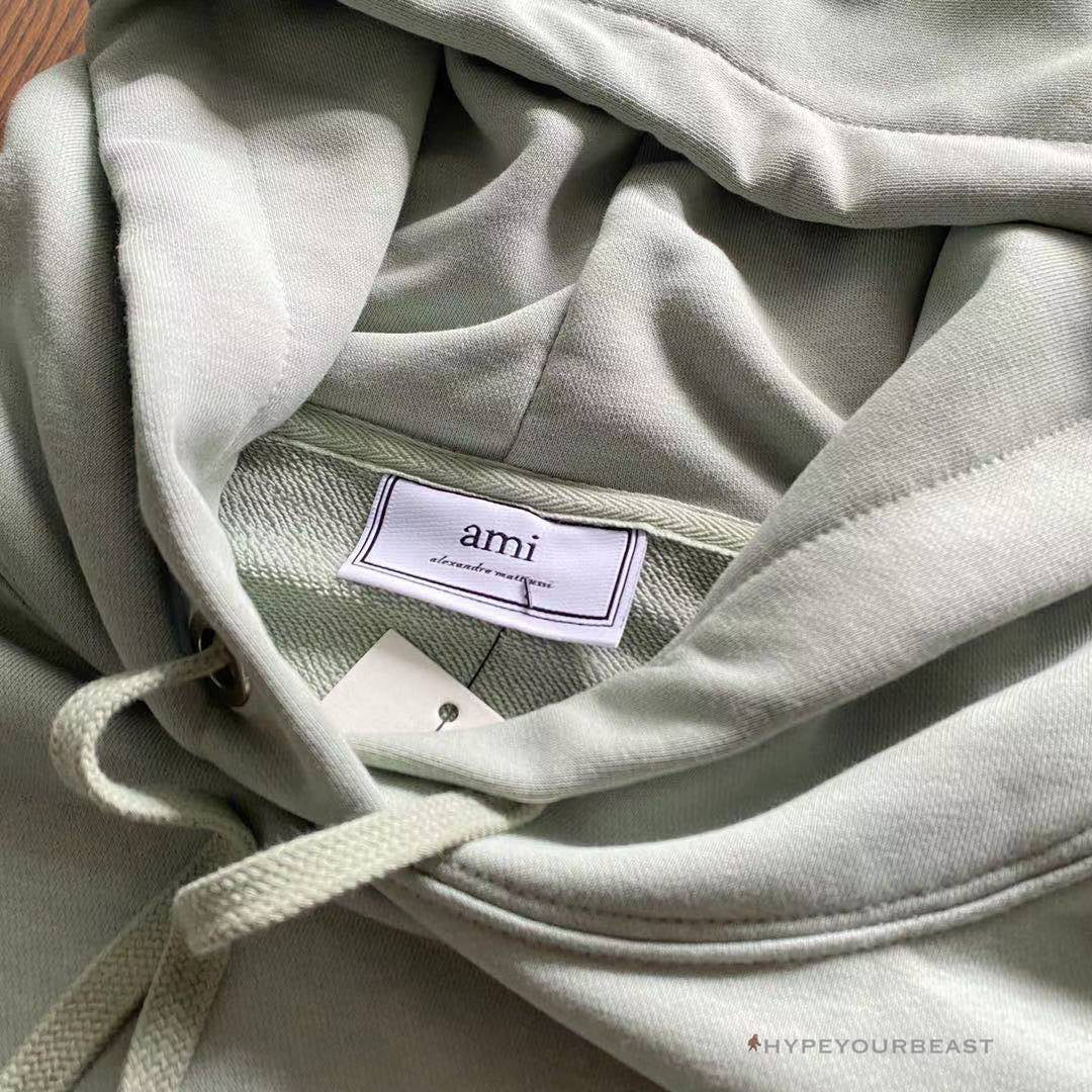 AMI Hoodie Green