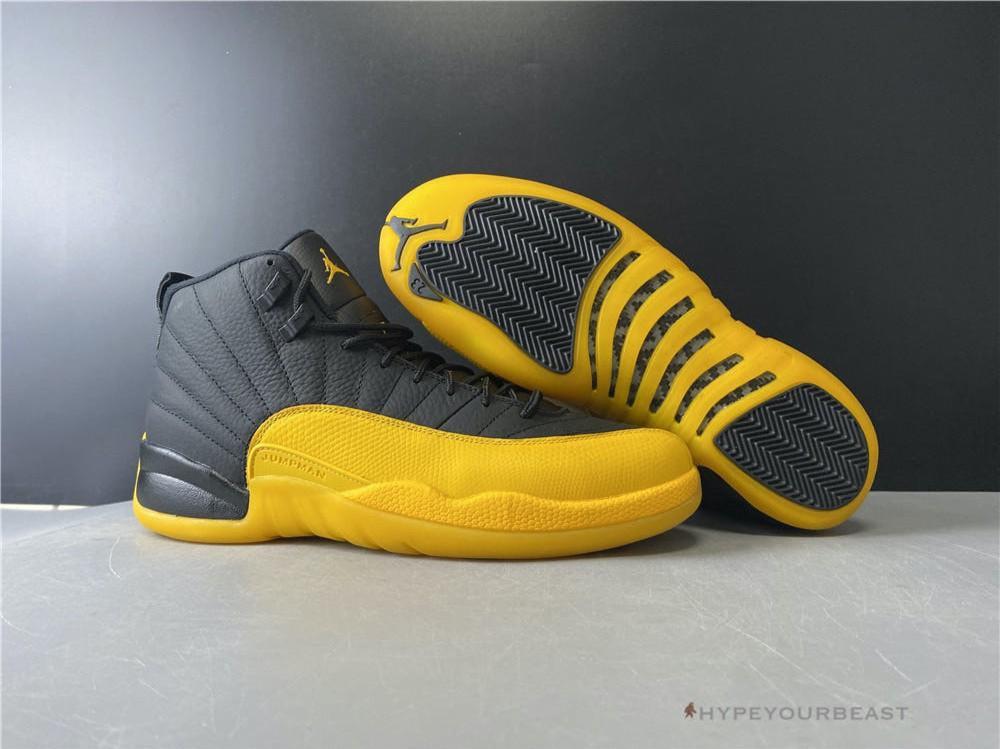 Air Jordan 12 Retro Black 'University Gold'