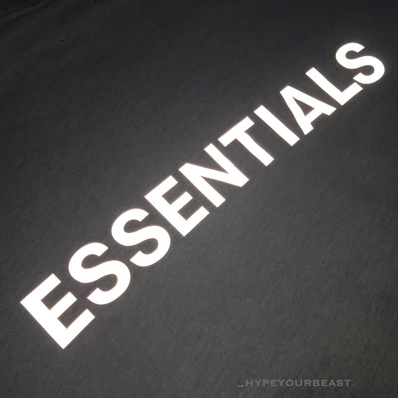 FOG Hoodie Reflective ‘ESSENTIALS’ Black