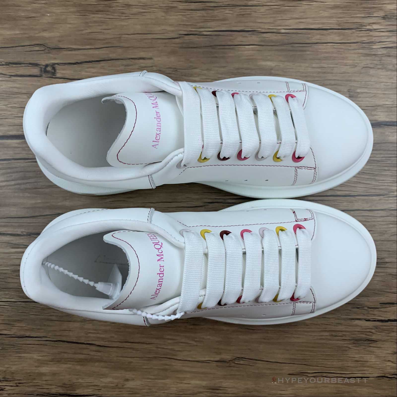 Alexander McQueen White / White / Pink
