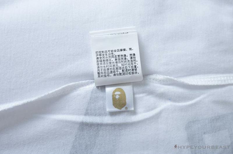 BAPE Baby Milo Cartoon Vest Color Matching Tee Shirt