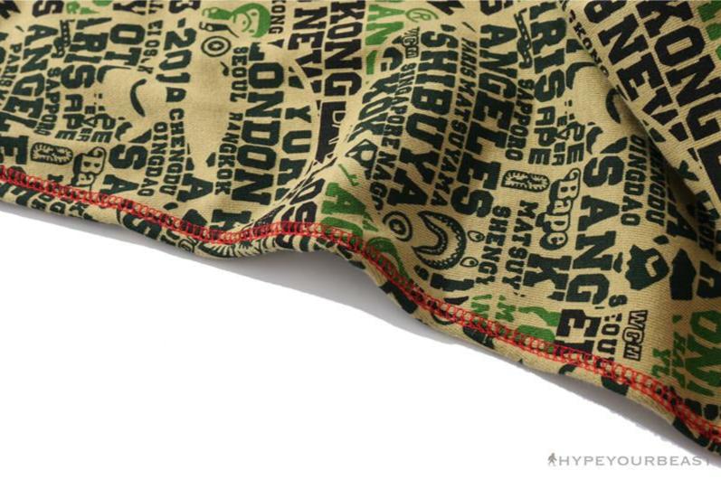 BAPE 25th Anniversary Double-Cap Camouflage Hoodie