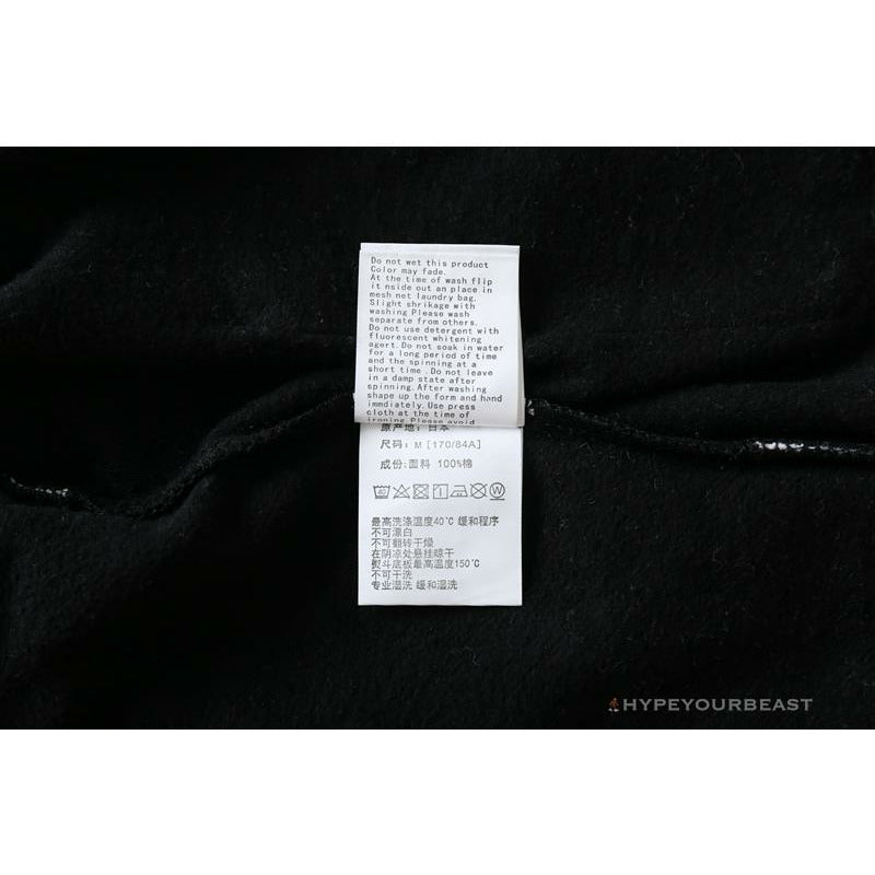 BAPE Badge LOGO Sticker Style Stitching Pants