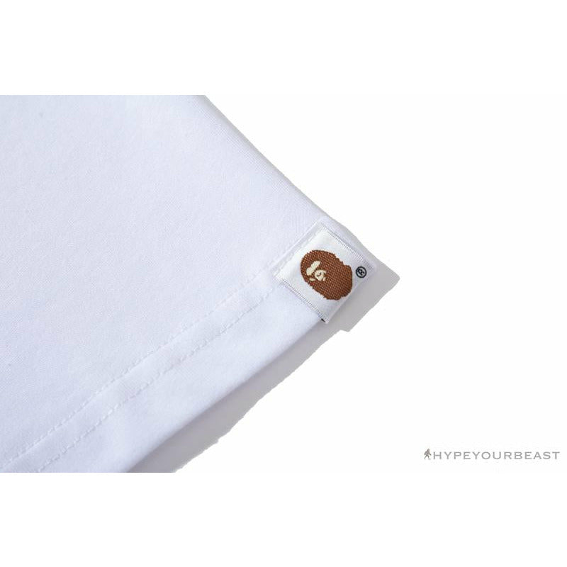 BAPE Readymade Small Bee Camouflage Letter Tee Shirt 'BLUE'