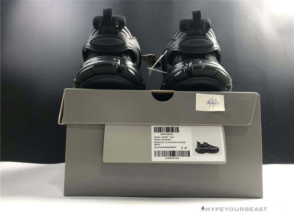 Balenciaga Track Sneakers 3.0 Black Rubber Sole