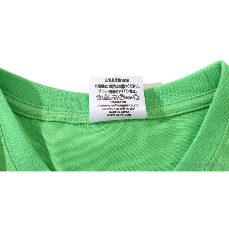 BAPE Baby Milo Watermelon Little Monkey Tee Shirt 'GREEN'