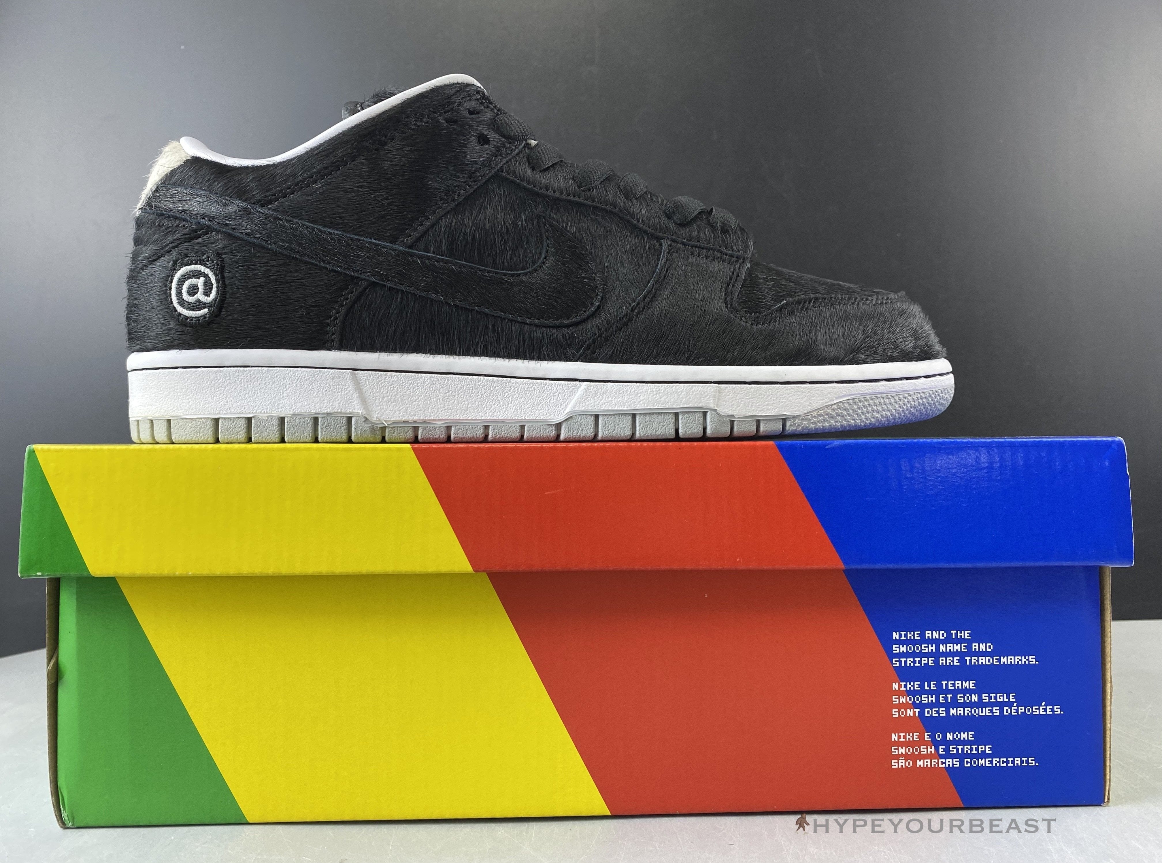 Nike Dunk SB Low Black Medicom Toy