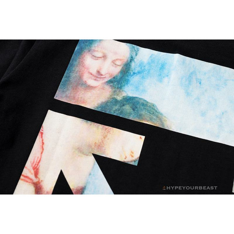 OFF-WHITE The Virgin and Child with Saint Anne Tee Shirt 'BLACK'
