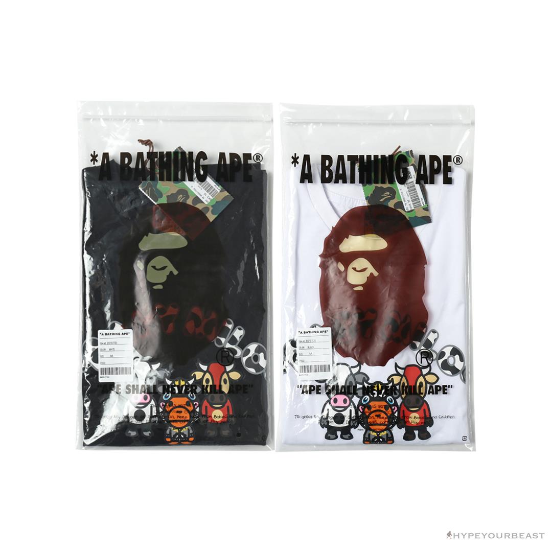 BAPE Baby Milo Year of the Ox Tee Shirt 'WHITE'