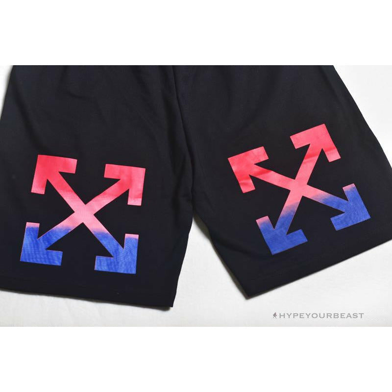OFF-WHITE Gradient Series Shorts 'BLACK'