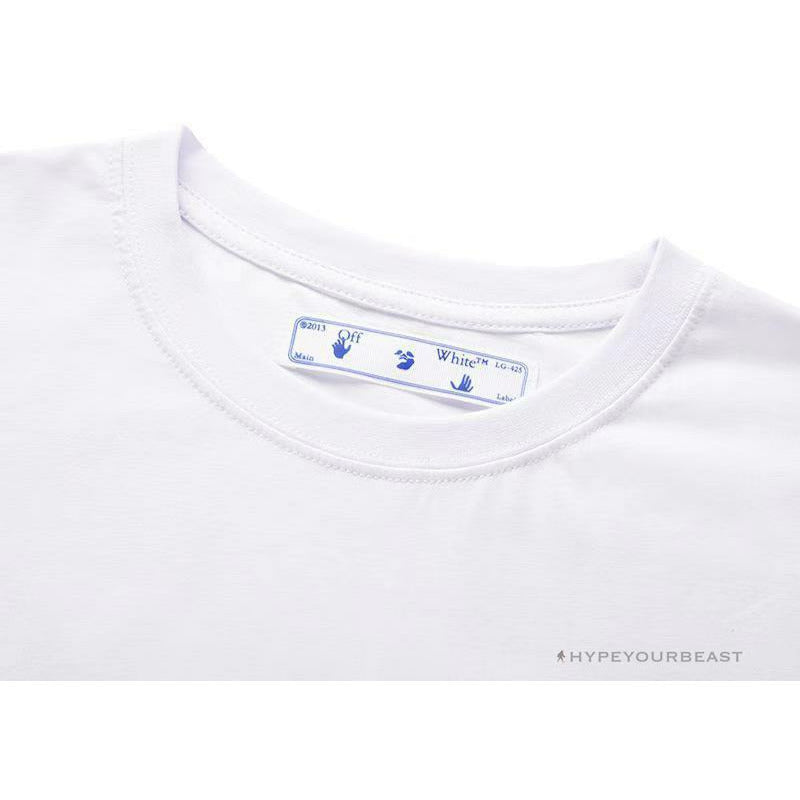 OFF-WHITE Hand Shake Tee Shirt 'WHITE'