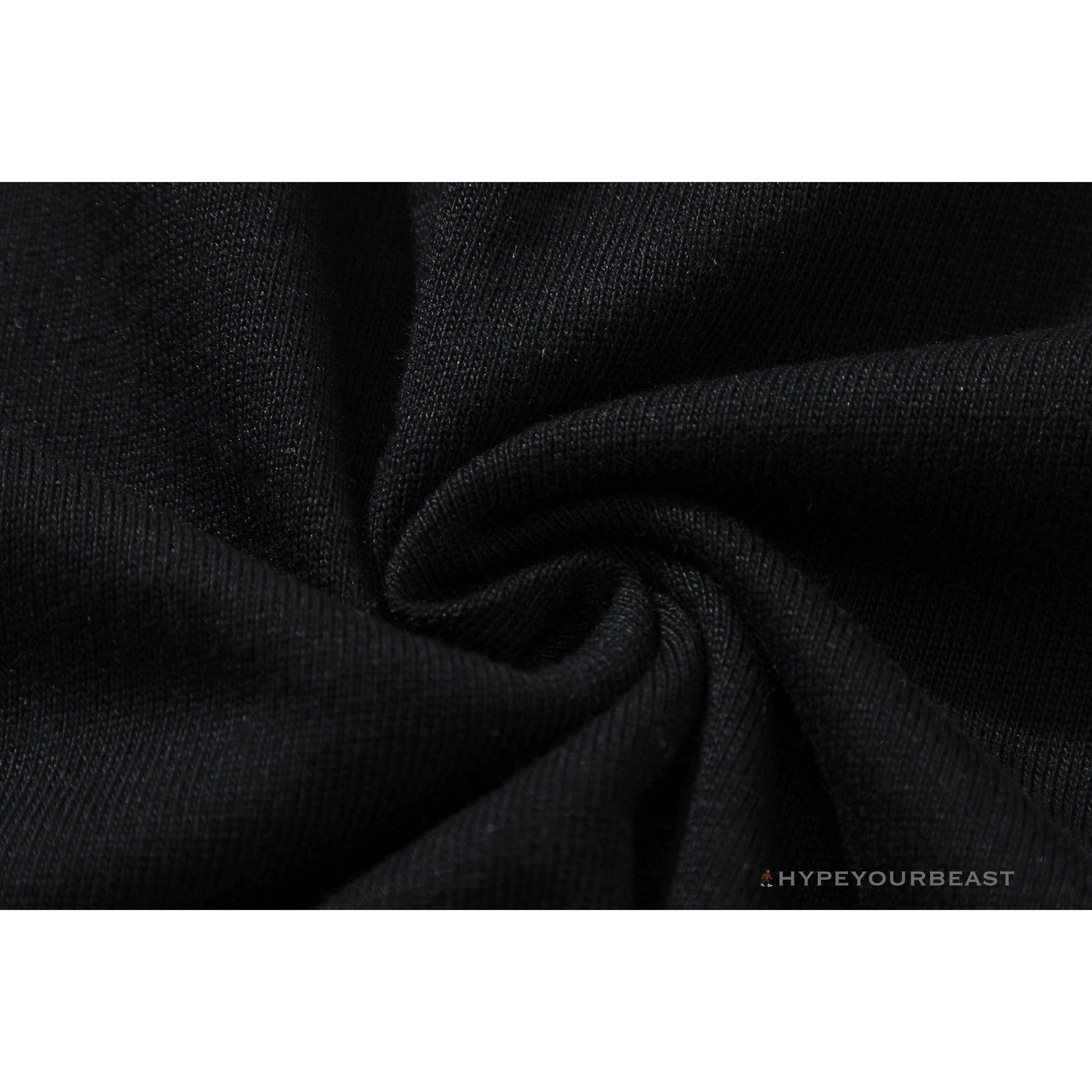 OFF-WHITE Floral and Frog Pattern Tee Shirt 'BLACK'