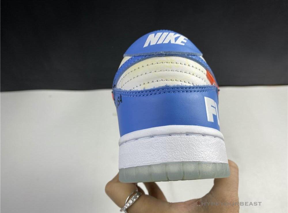 Futura X Off-White X Nike Dunk Low Blue