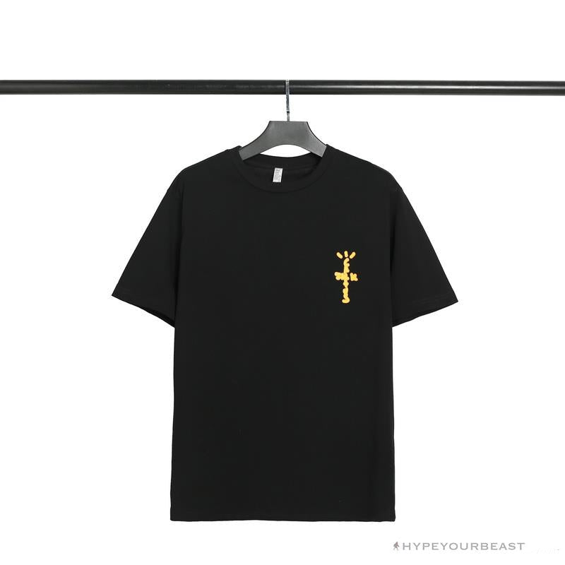 OFF-WHITE Travis Scott Cactus Jack Astronomical Tee Shirt 'BLACK'