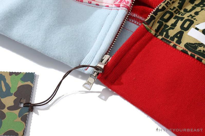 BAPE 25th Anniversary Double-Cap Camouflage Hoodie